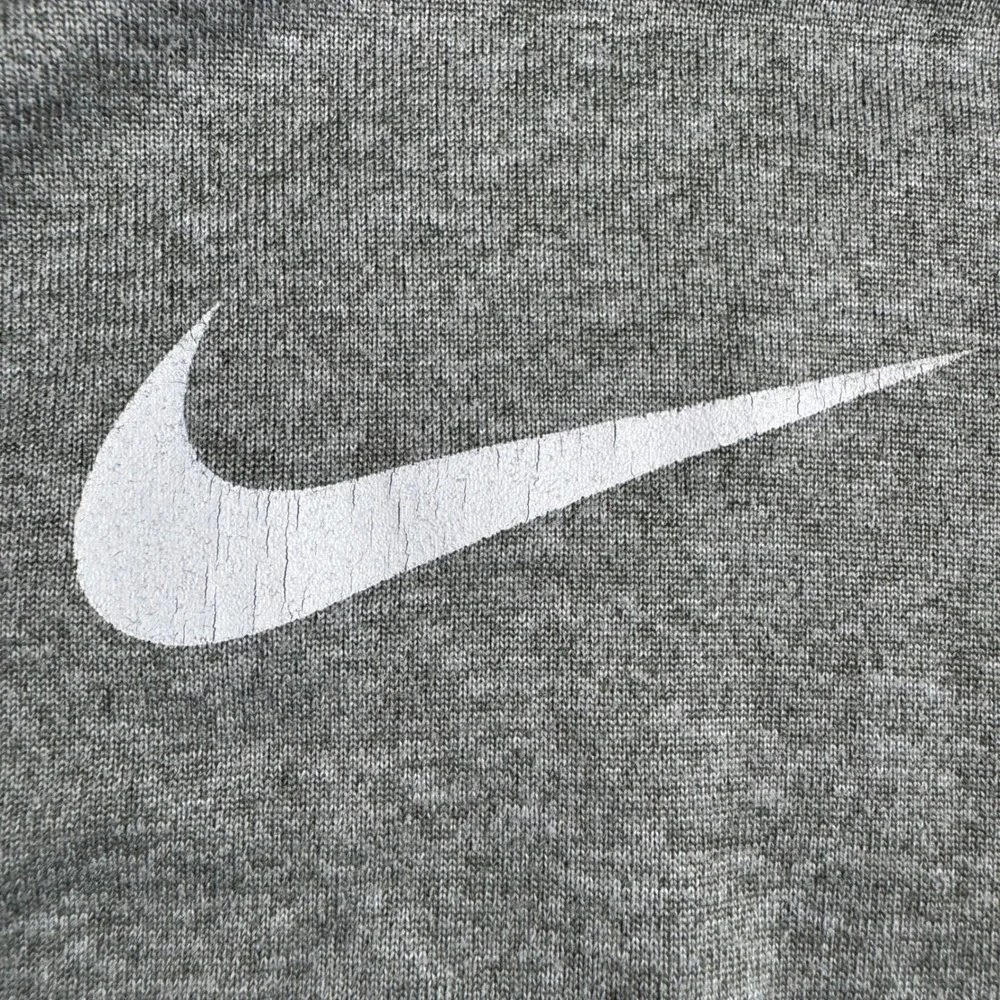 Nike Duke Track & Field T-Shirt Mens Large Gray Good Dri-FIT Legend SS Tee